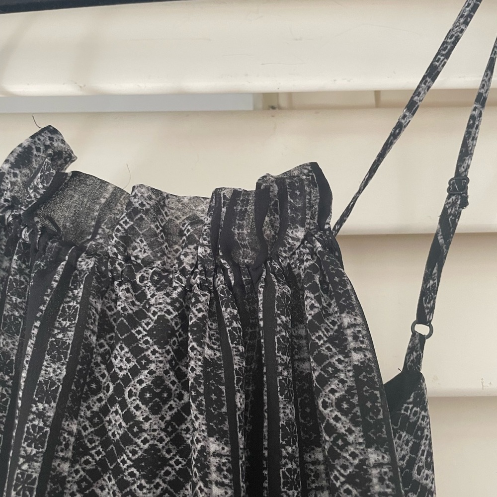 Bcbg printed mini dress